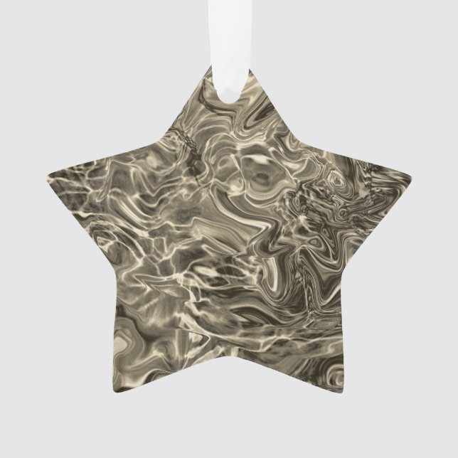 SILVER STAR ORNAMENT (Front)
