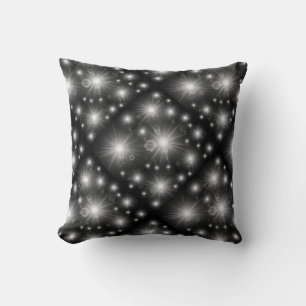 silver stars cushion