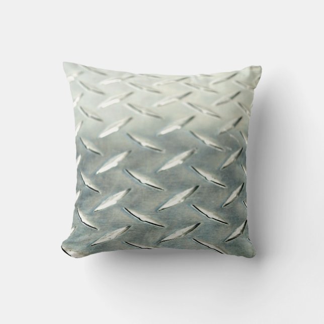 SILVER STEEL CUSHION (Front)