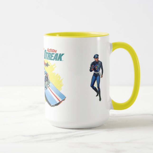 Silver Streak Vintage Ad Mug (Right)