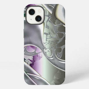 Silver Stream iPhone 13 Case