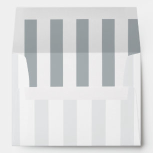 Silver Stripes Envelope