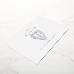 Silver Suit Personalised Groomsman Proposal