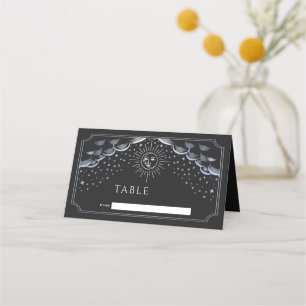 Silver Sun and Moon Tarot Card Wedding