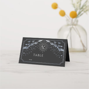 Silver Sun and Moon Tarot Card Wedding