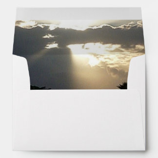 Silver Sunset Envelope