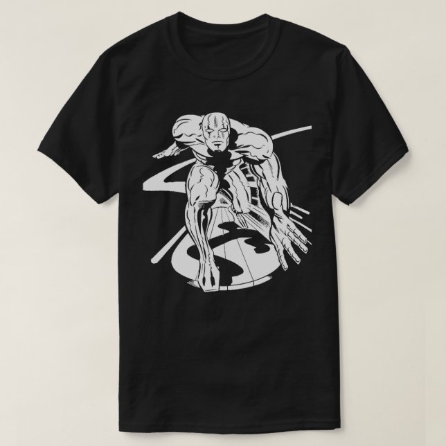 Silver Surfer 5 TShirt (Design Front)