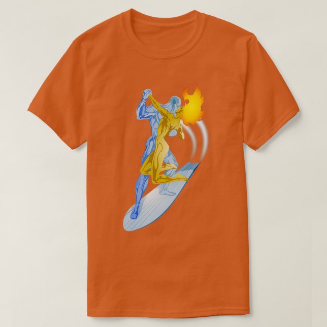 Silver Surfer love T-Shirt (Design Front)