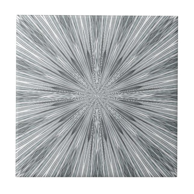 Silver Swirl Tile (Front)