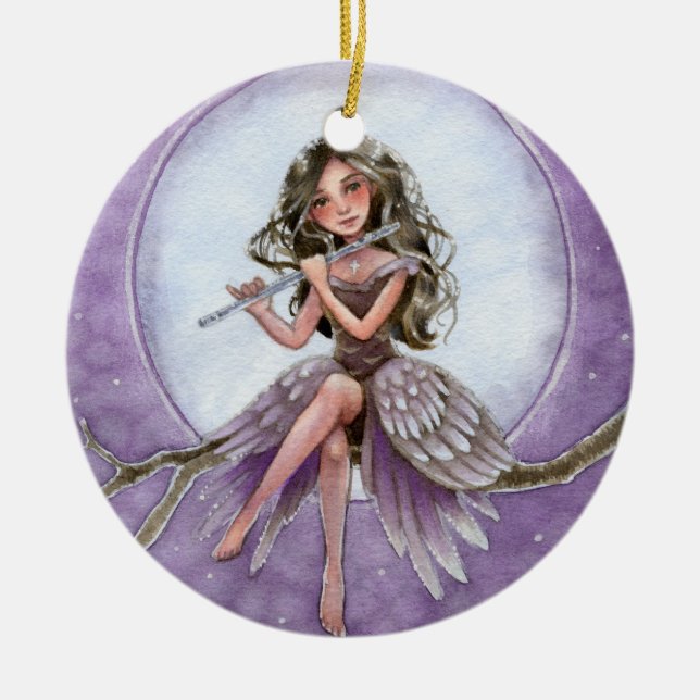 Silver Symphony - Fantasy Ornament (Front)