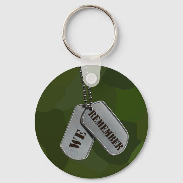 Silver Tags Key Ring (Front)