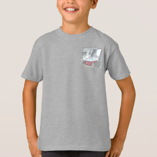 Silver "Take to the Road" Graphic T-Shirt