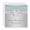 Silver Teal Pink Girls Christening