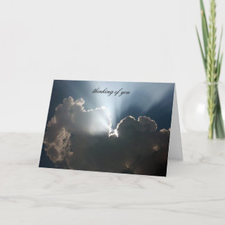 silver thoughts card