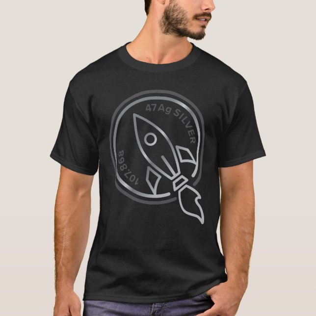 Silver to the Moon T-Shirt (Front)