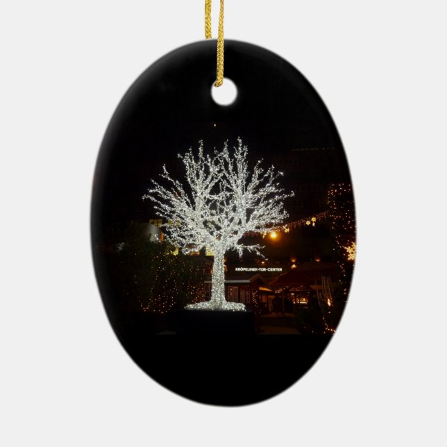 Silver Tree Ornament (Back)