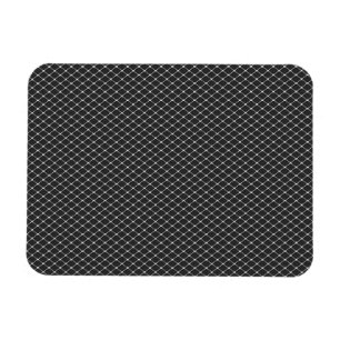 Silver Triangular Screen Pattern Magnet