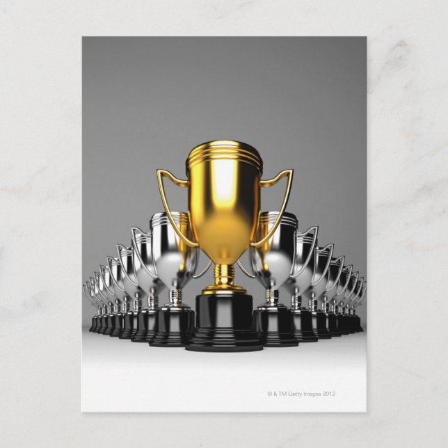 Silver Trophys 3 Postcard (Front)