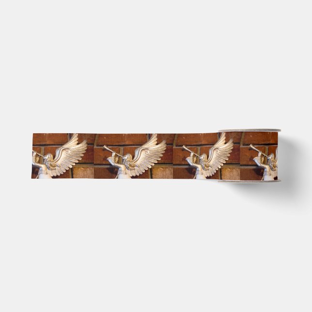 Silver Trumpet I Grosgrain Ribbon (Front)
