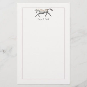 Silver Unicorn Stationery