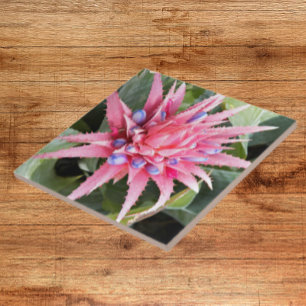 Silver Vase Plant Bloom Floral Tile