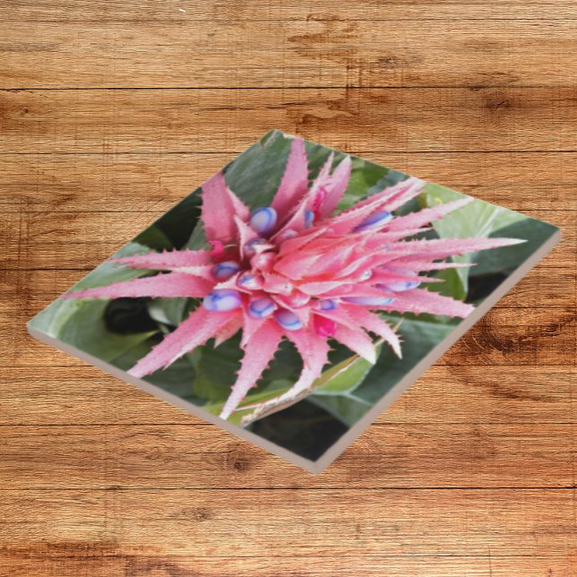 Silver Vase Plant Bloom Floral Tile (In Situ)