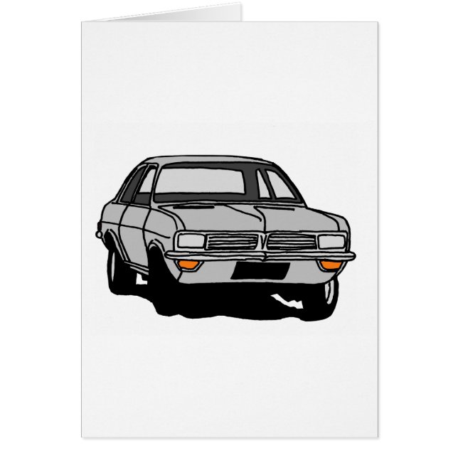 Silver Vauxhall Viva (Front)