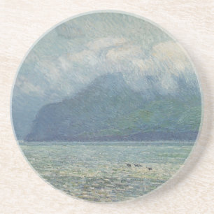 Silver Veil and Golden Gate by Childe Hassam Coaster