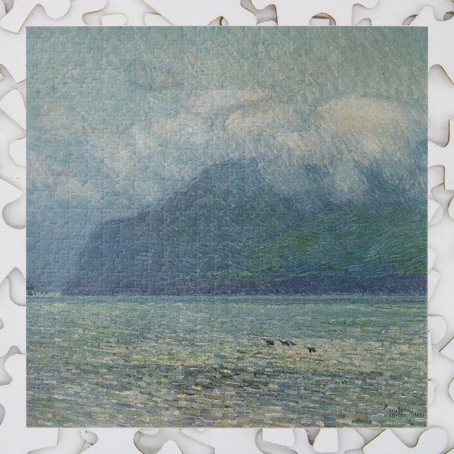 Silver Veil and Golden Gate by Childe Hassam Jigsaw Puzzle (Creator Uploaded)