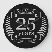 Silver wedding anniversary 25 years