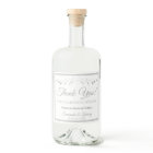 Silver Wedding Liquor Bottle Label Thank You