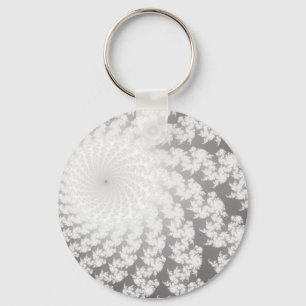 Silver Whirlpool Keychain