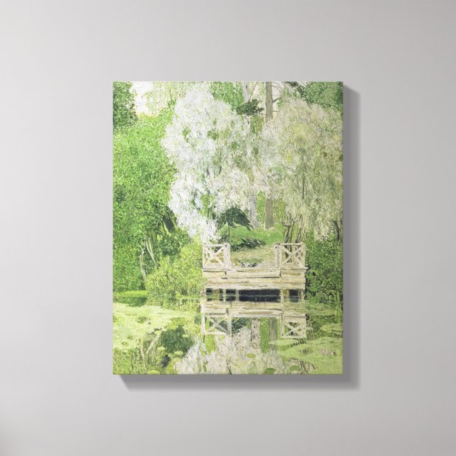 Silver White Willow, 1904 Canvas Print (Front)