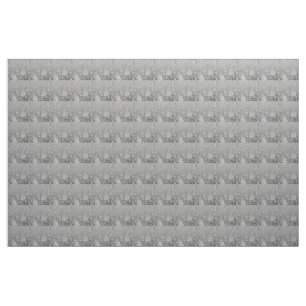 Silver,William Morris,redesigned,floral,pattern,vi Fabric