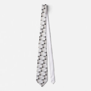 Silver Zigzag Tie