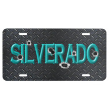 Silverado Truck Tag - Shot!