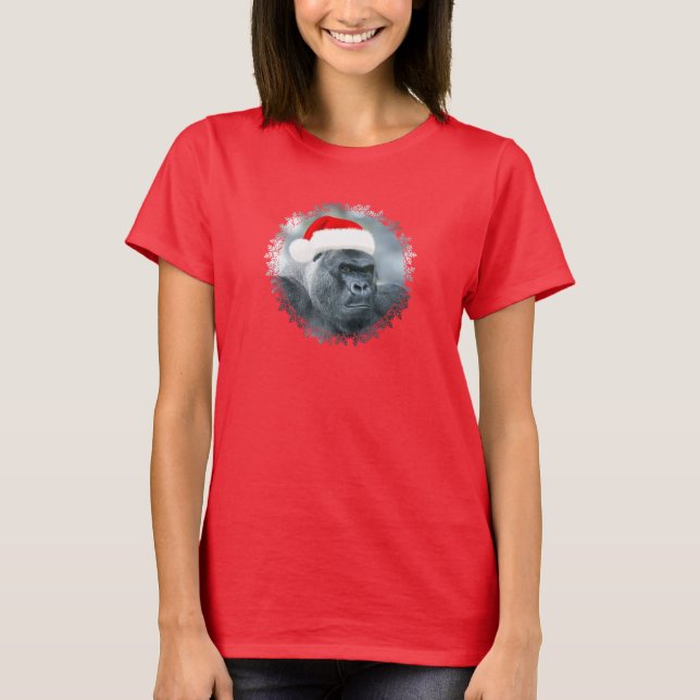 Silverback as the Christmas Grouch T-Shirt (Front)