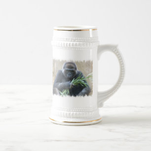 Silverback Gorilla Beer Stein