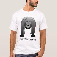 Silverback Gorilla Cartoon