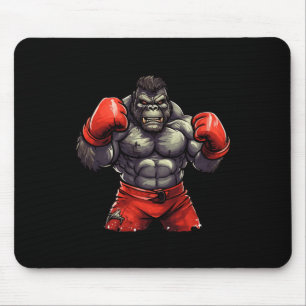 Silverback Gorilla Gym Apparel Body Building Boxin Mouse Pad