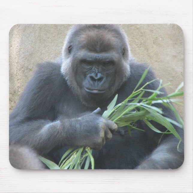 Silverback Gorilla Mouse Pad (Front)
