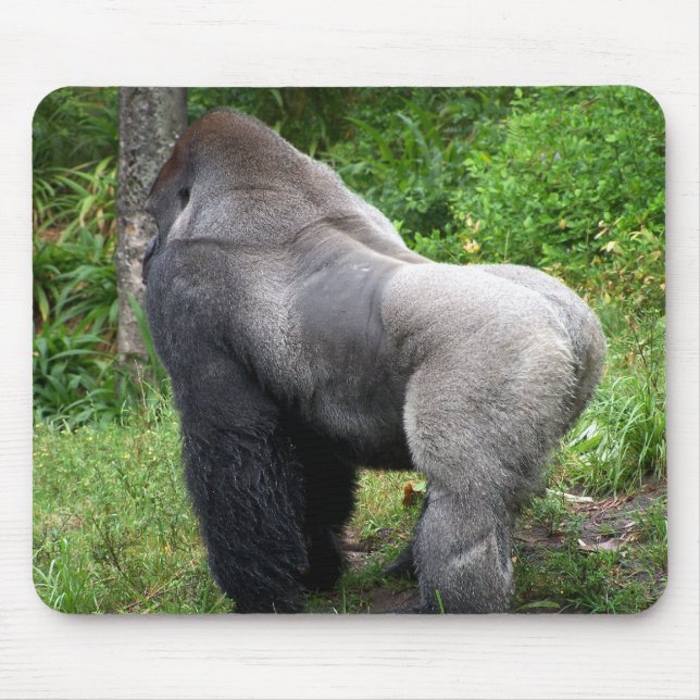 Silverback Gorilla Mouse Pad (Front)