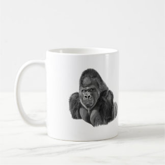 Silverback Gorilla Mug Cup Gorilla Mug