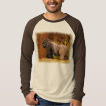 Silverback Gorilla Photo Long Sleeve T-Shirt