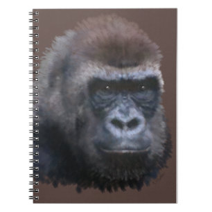 Silverback Gorilla Spiral Notebook