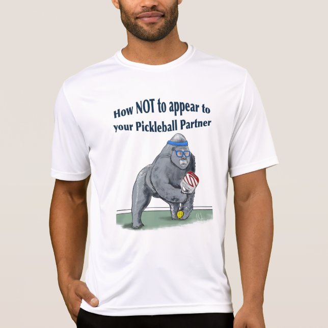 Silverback Pickleball T-Shirt (Front)