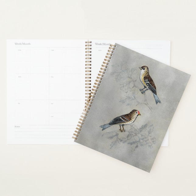 Silvered Aviary | Two Birds Planner (Display)