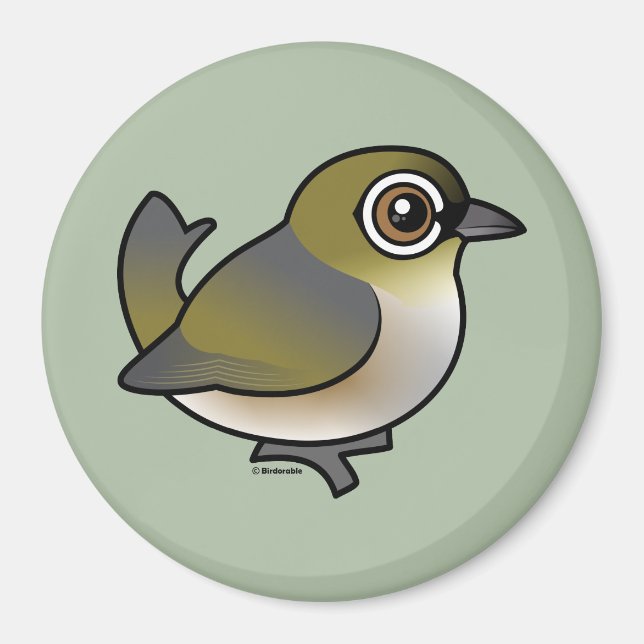 Silvereye Magnet (Front)