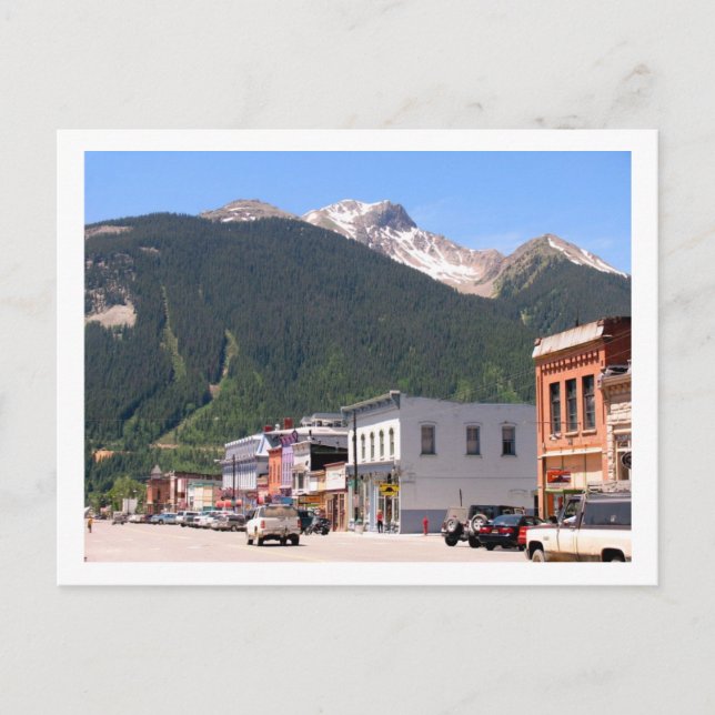 Silverton, CO Postcard (Front)