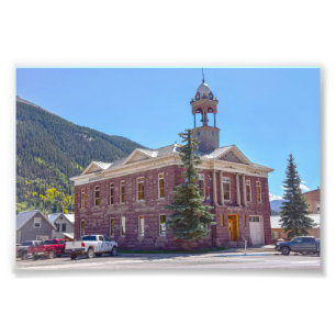 Silverton, Colorado, City Hall Photo Print
